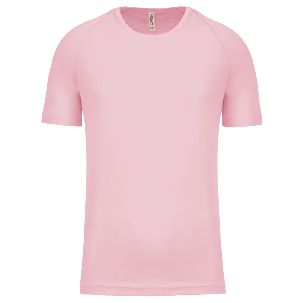 T-shirt de sport homme personnalisé, coupe raglan (PA438), Pale Pink, photo 52