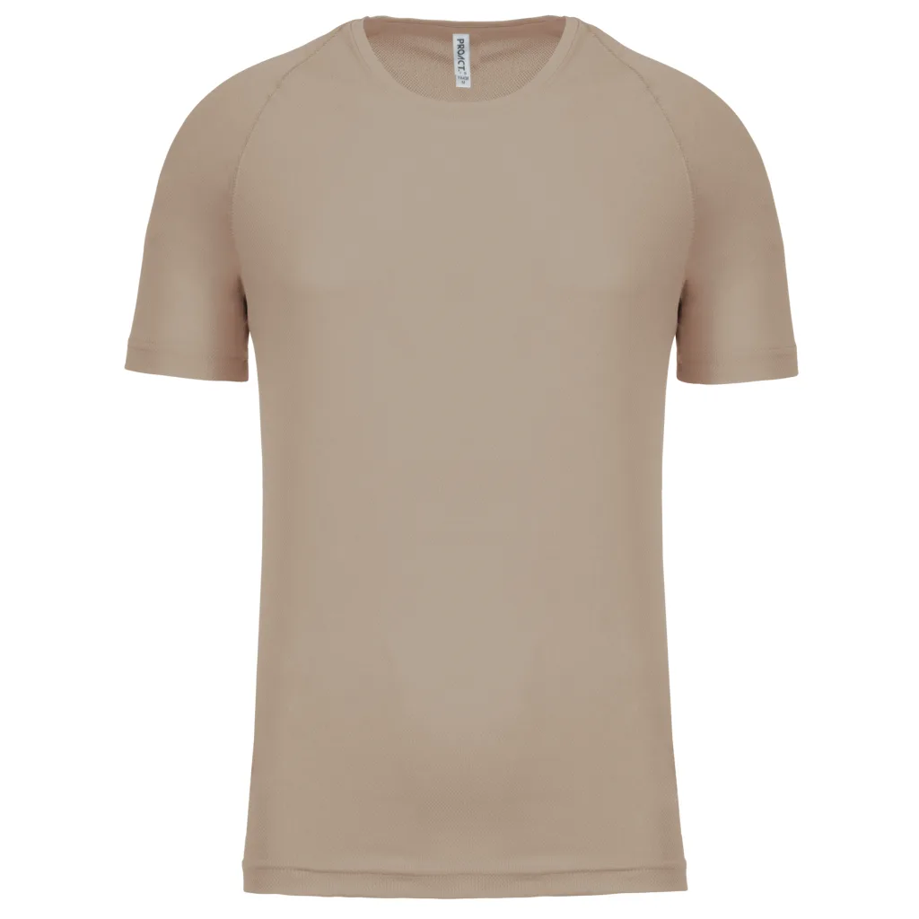T-shirt de sport homme personnalisé, coupe raglan (PA438), Sand, photo 58