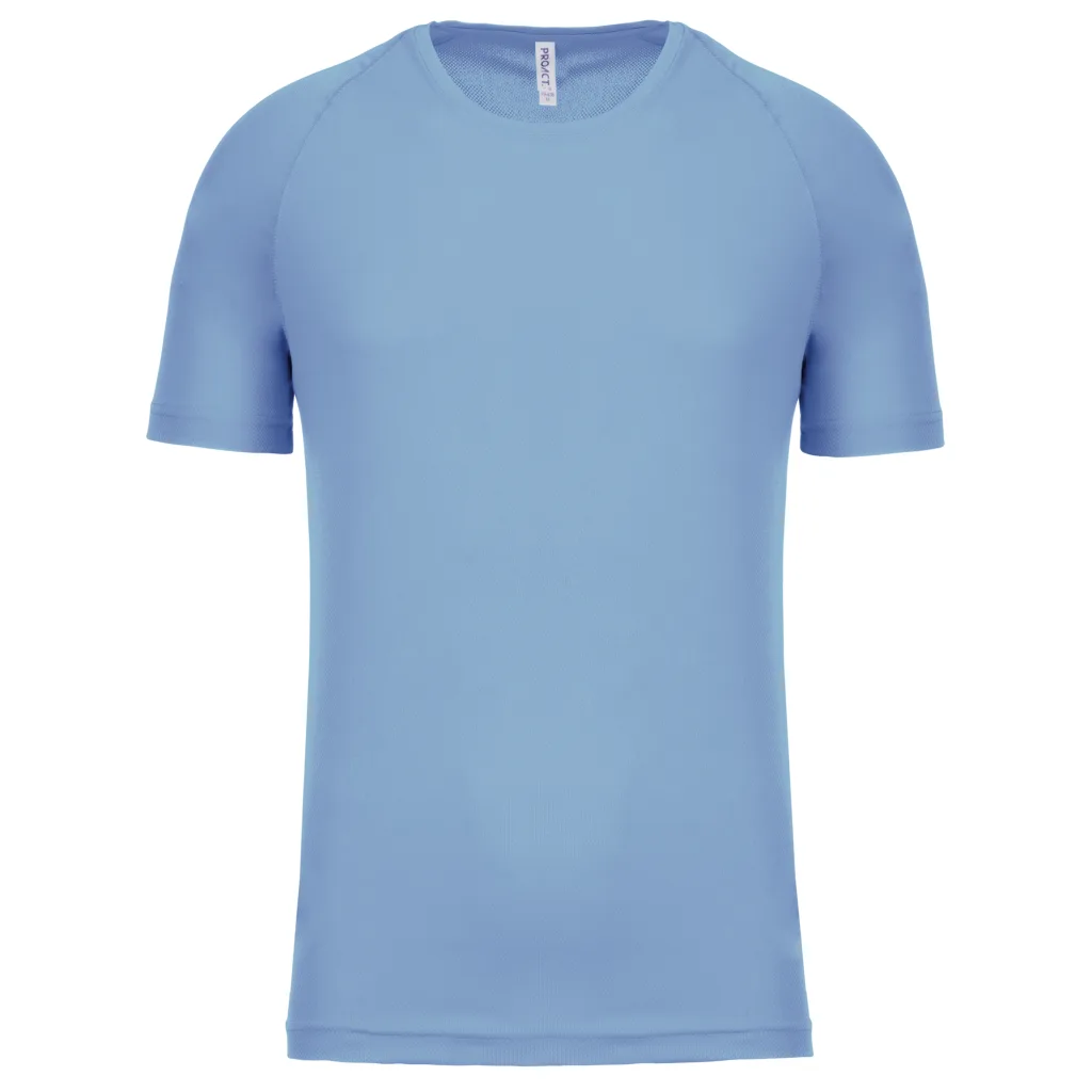 T-shirt de sport homme personnalisé, coupe raglan (PA438), Sky Blue, photo 61