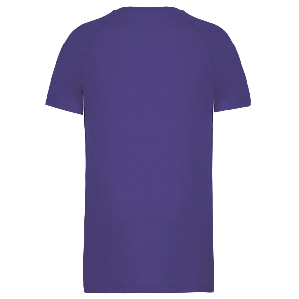 T-shirt de sport homme personnalisé, coupe raglan (PA438), Violet, photo 74