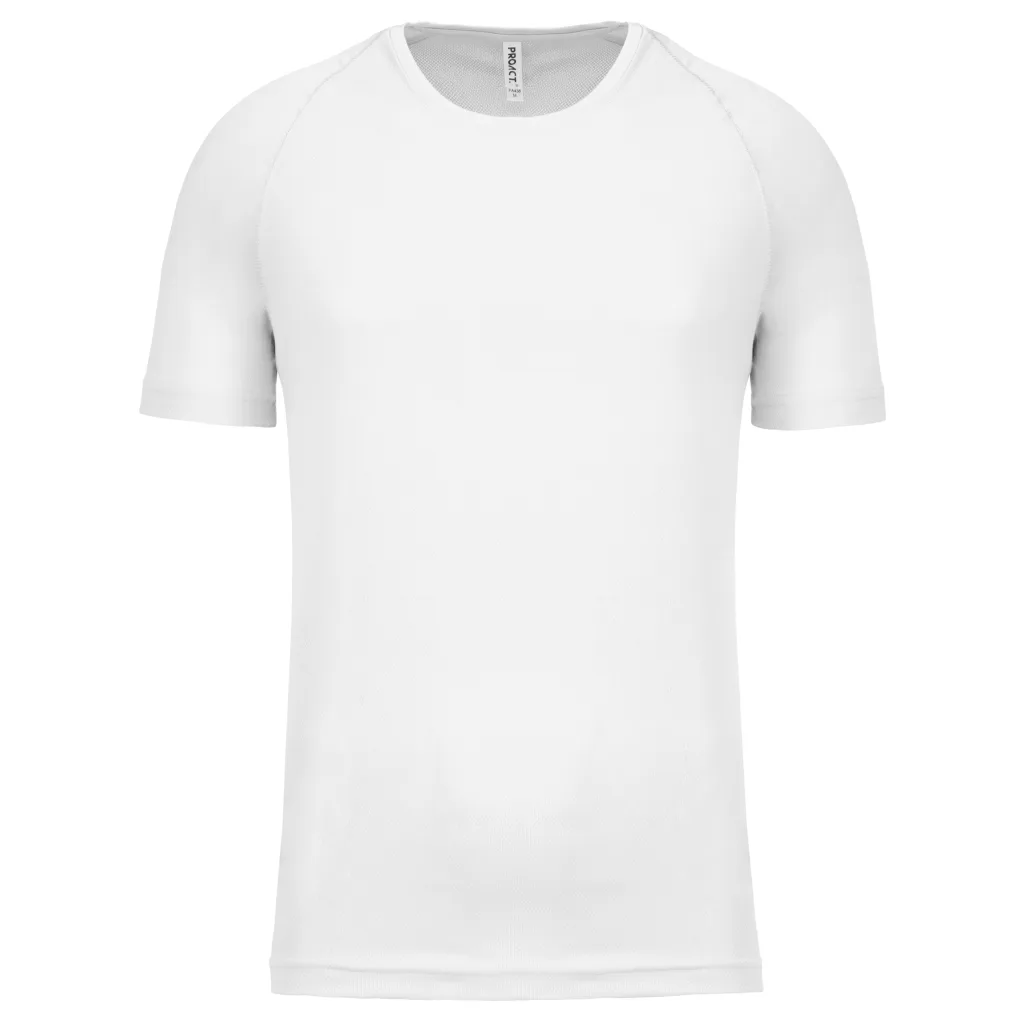 T-shirt de sport homme personnalisé, coupe raglan (PA438), White, photo 76