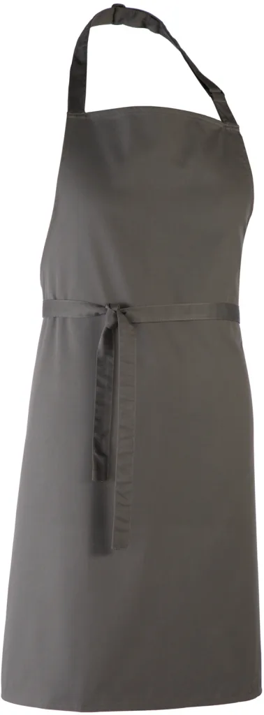 Tablier à bavette personnalisé, grand format service (PR150), Dark Grey, photo 10