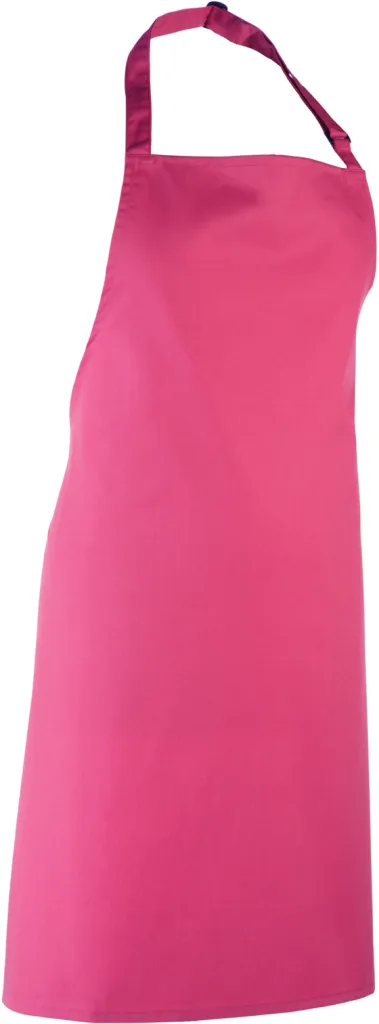 Tablier à bavette personnalisé, grand format service (PR150), Hot Pink, photo 16