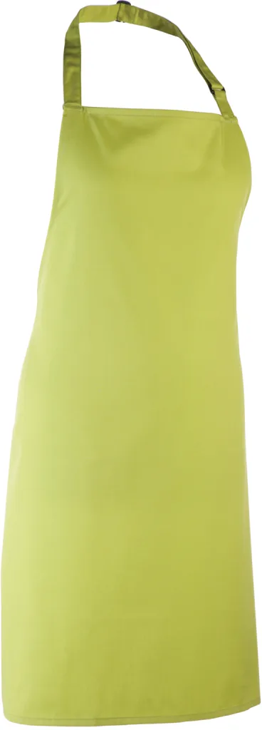 Tablier à bavette personnalisé, grand format service (PR150), Lime, photo 20