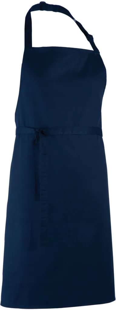 Tablier à bavette personnalisé, grand format service (PR150), Navy, photo 23