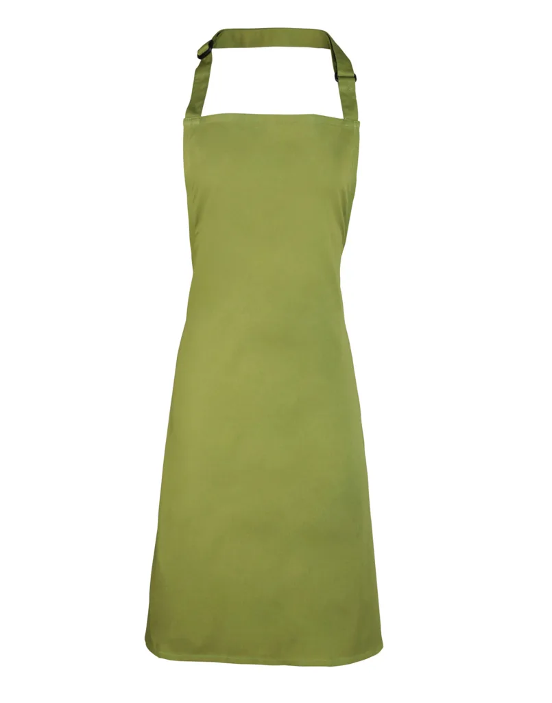 Tablier à bavette personnalisé, grand format service (PR150), Oasis Green, photo 24