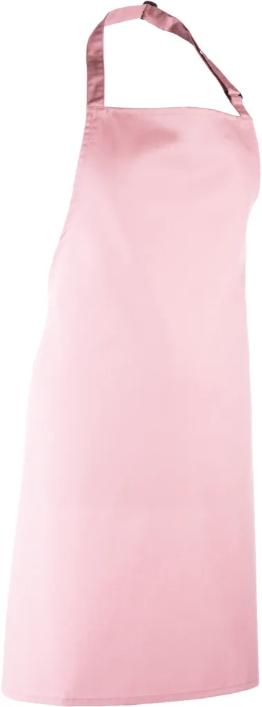 Tablier à bavette personnalisé, grand format service (PR150), Pink, photo 26