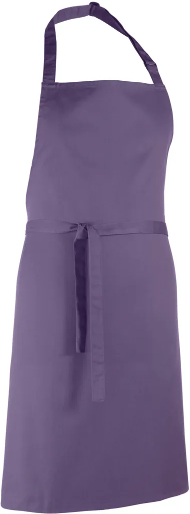 Tablier à bavette personnalisé, grand format service (PR150), Purple, photo 28