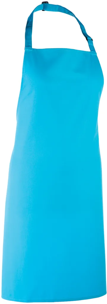Tablier à bavette personnalisé, grand format service (PR150), Turquoise, photo 35