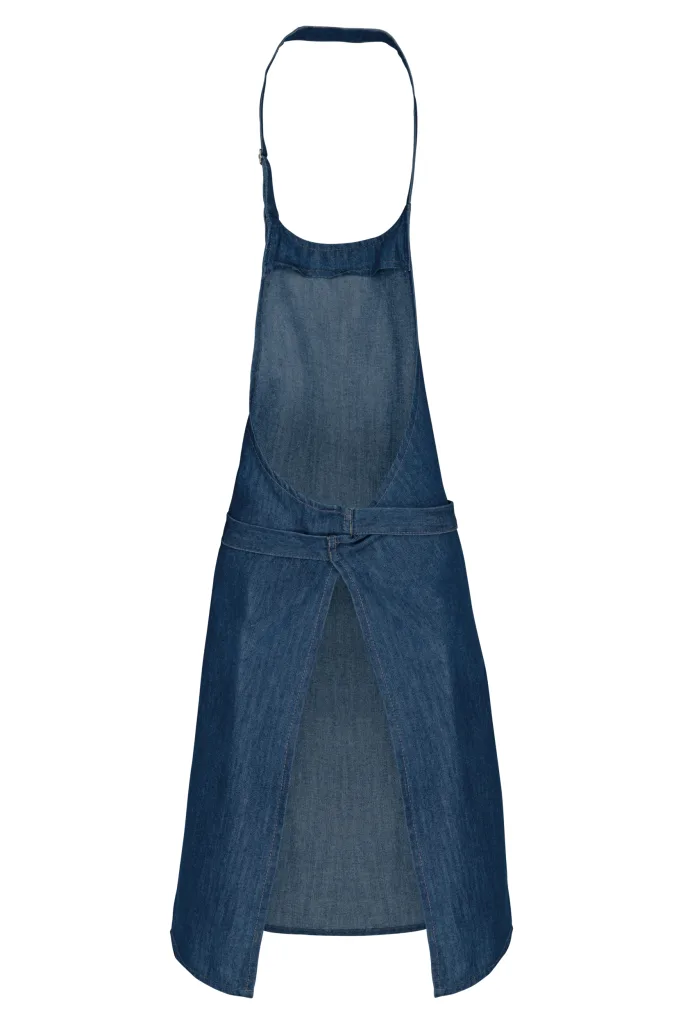 Tablier de service personnalisé, lavable à chaud (K8000), Denim, photo 29