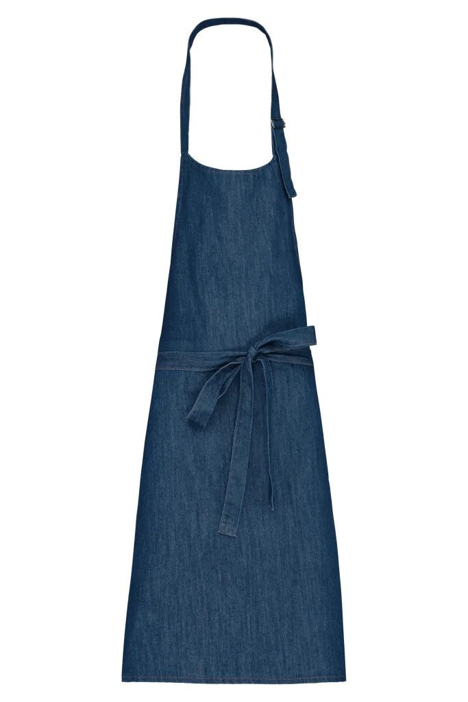 Tablier de service personnalisé, lavable à chaud (K8000), Denim, photo 28