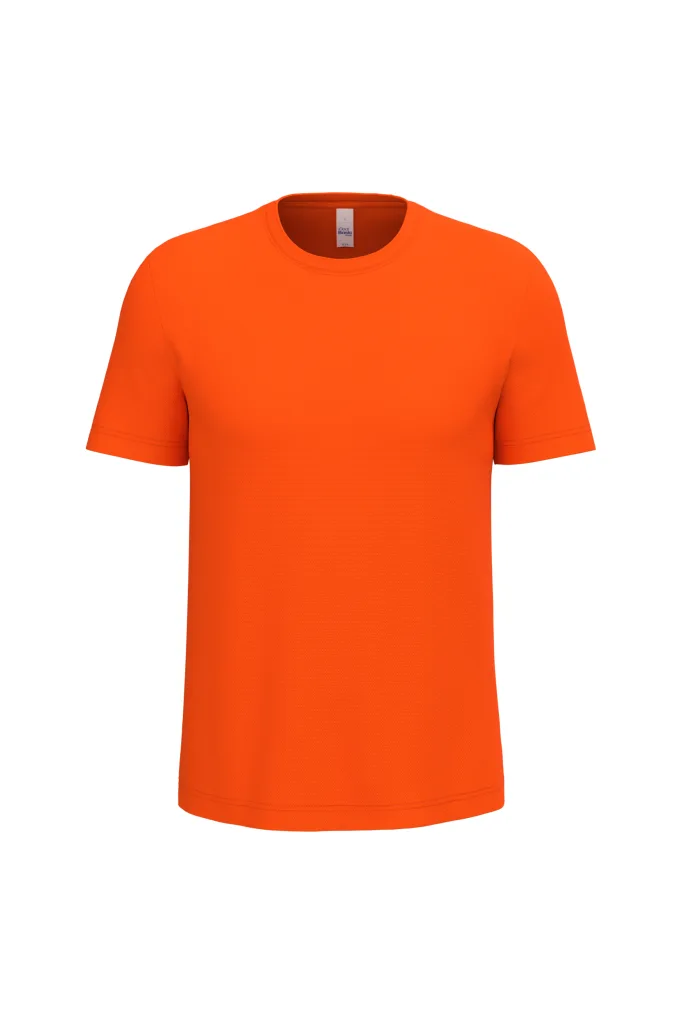 T-shirt de sport personnalisé, respirant et léger (IB300), Ideal Fluorescent Orange, photo 7