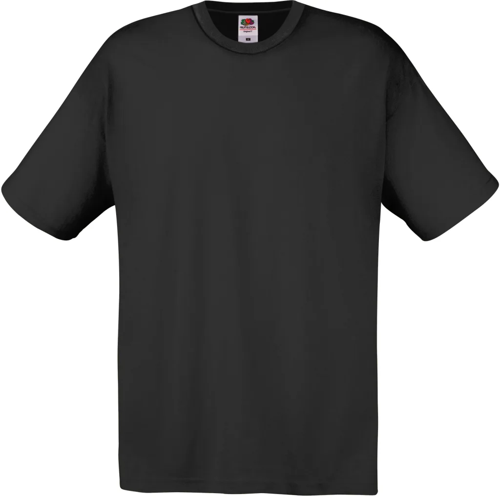 T-shirt publicitaire personnalisé, coton grandes séries (61-082-0), Black, photo 4